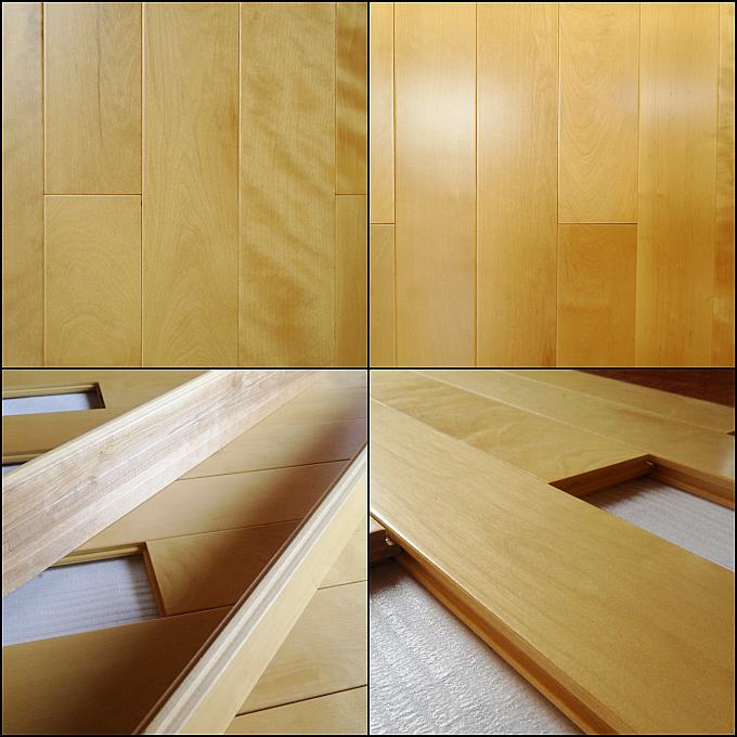 solid birch timber flooring